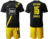 2020-21 Dortmund 15 HUMMELS Away Soccer Jersey,baseball caps,new era cap wholesale,wholesale hats